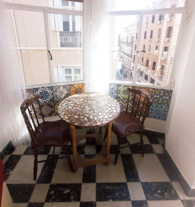 Vintage Flat Malaga Lejlighed Eksteriør billede